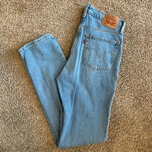 Levi 501s! Light wash